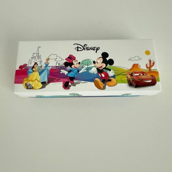 NWT - Disney Princess Kids' Plastic Time Teacher Analog Quartz Nylon Strap Watch - Picture 3 of 14